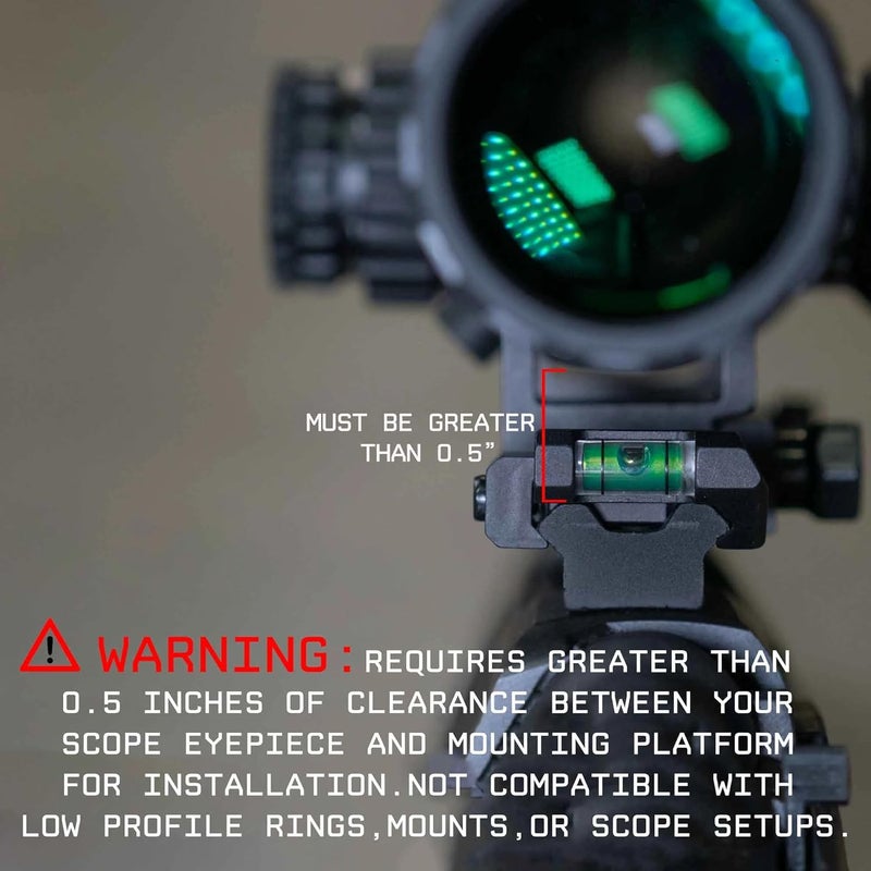 Monstrum Low Profile Picatinny Anti-Cant Level Bubble - Image 2